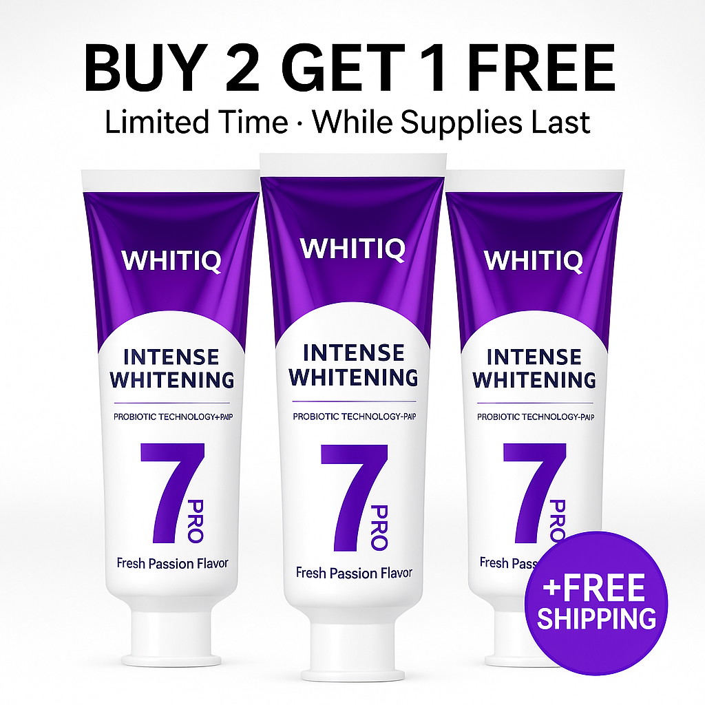 WHITIQ™ Intense Whitening Probiotic Toothpaste