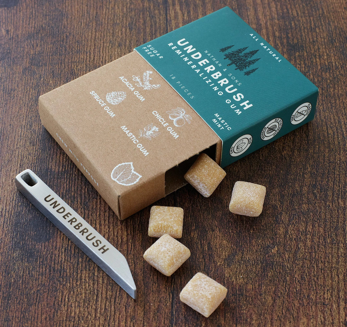 WHITIQ™ Organic Fresh Breath Remineralized Gum